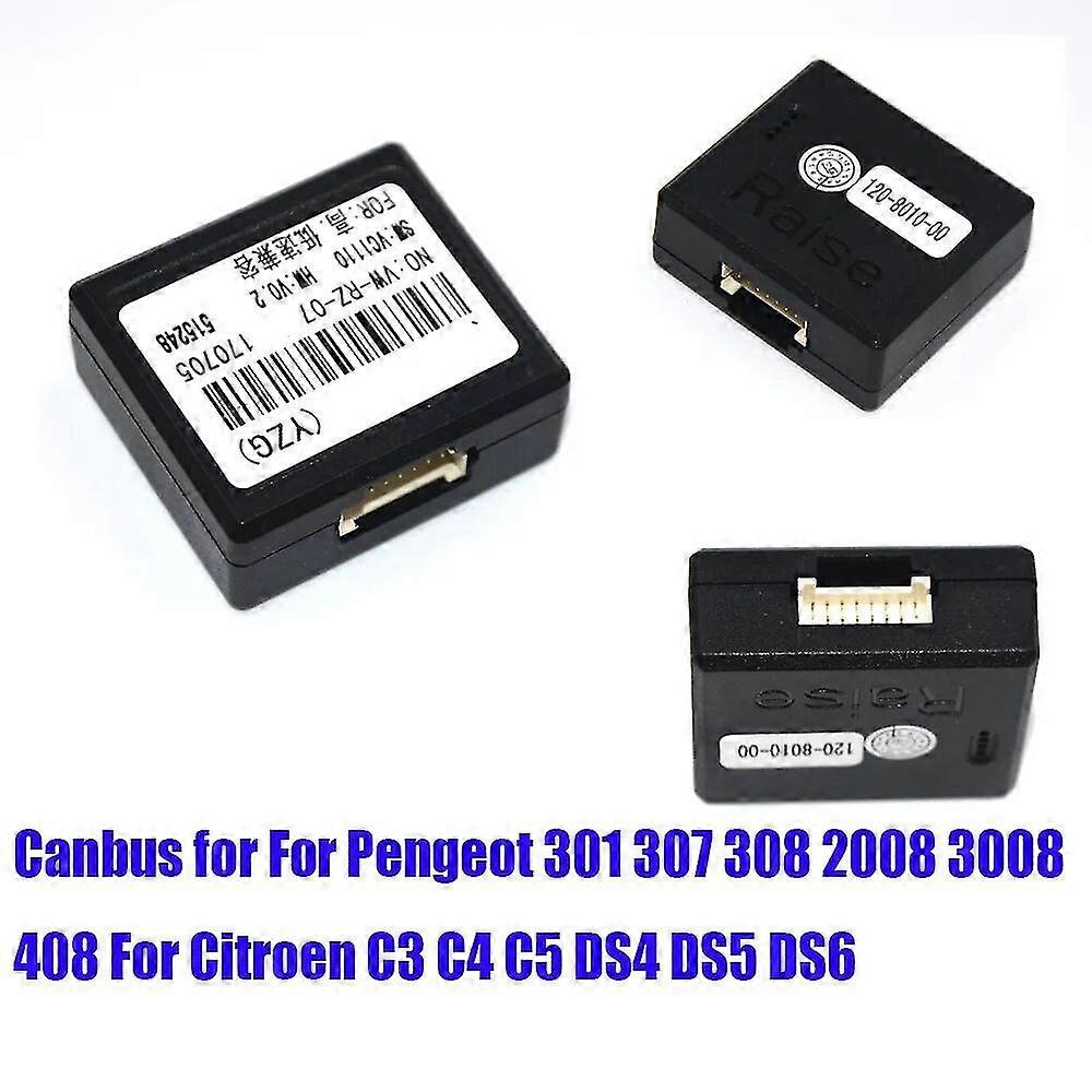 Car Stereo Android Radio CAN Bus Box Decoder Adapter For Pengeot 301 307 308 2008 3008 408 For Citroen C3 C4 C5 DS4 DS5 DS6