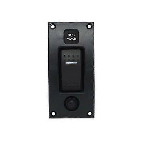 DECK WASH Backlit Switch Panel 12-24Vdc Ip66 Quality Watertight Mounting Gasket