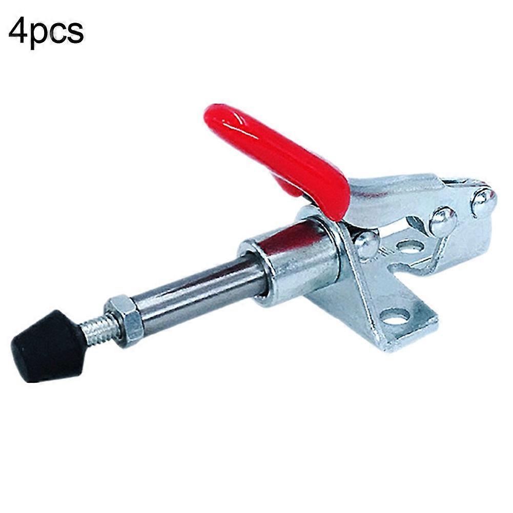1/4Pcs GH-301AM Toggle Clamp Latch Push Pull Action Quick Release Hand Tool