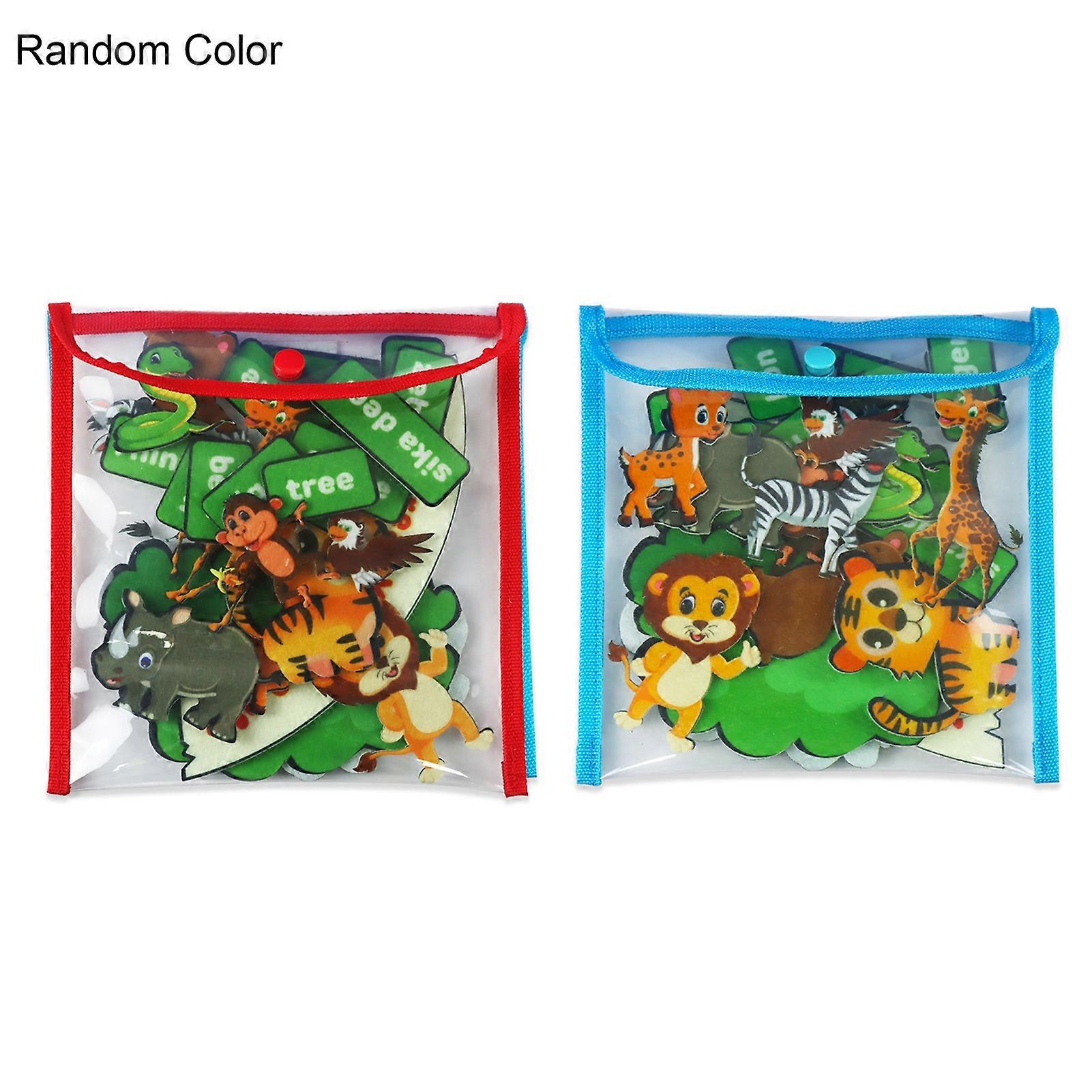 Qinhai Practical Felt Board Dual Color Folding Decorative Fastener Tape Standing Felt Board for Home