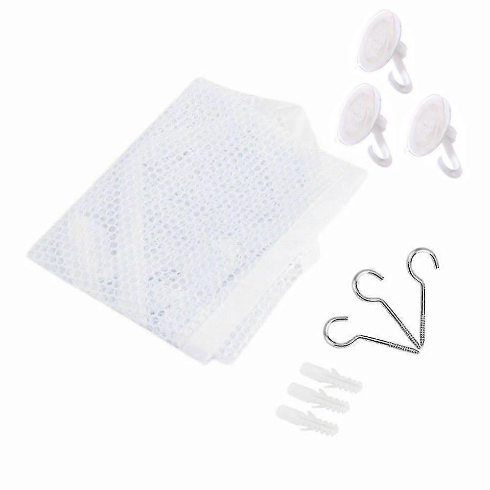 Mesh Jouet Hamac Filet Mural Suspendu Enfants Peluche Jouets Filet de Rangement
