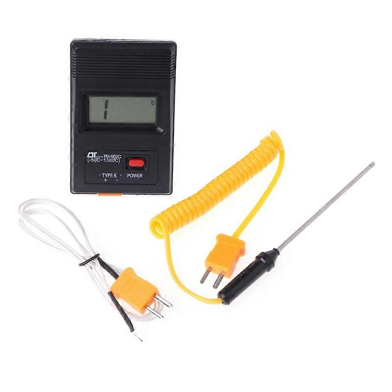 Temperature Meter Digital Thermometer Thermocouple Probe 2 Types Temp Probe
