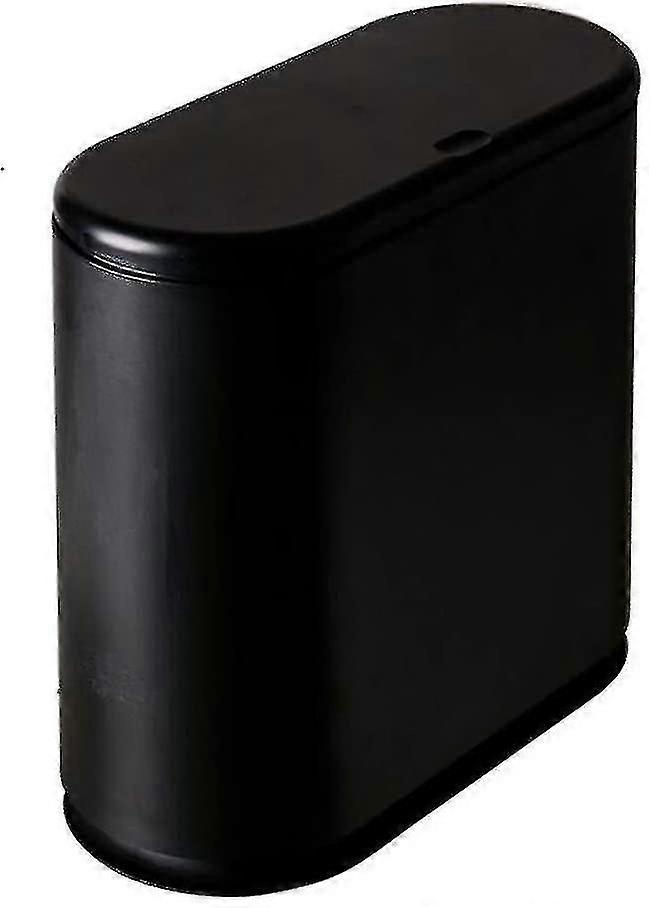 yougang10 Liter Rectangular Plastic Trash Can With Press Lid