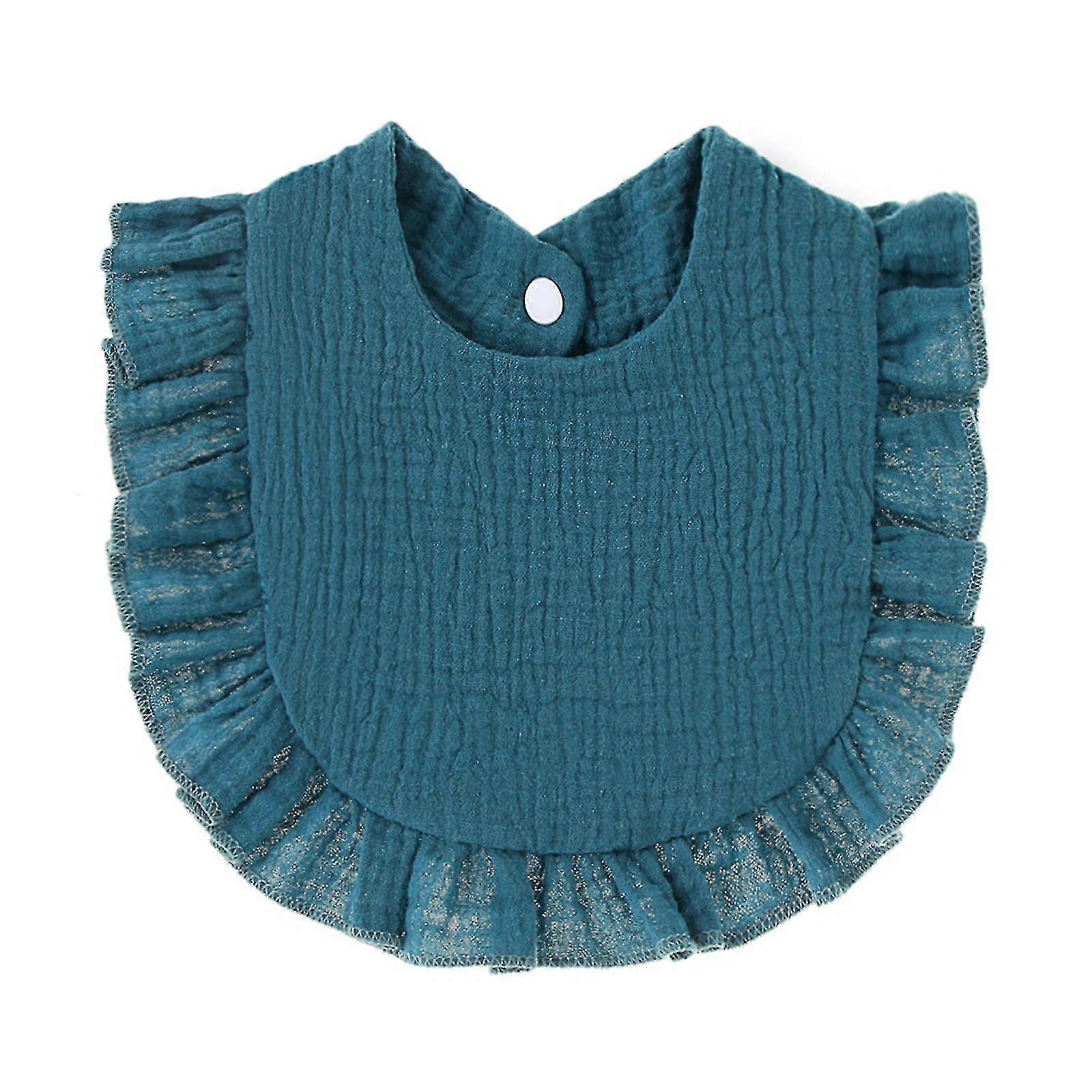 Baby Bibs Teething Bibs Lap-shoulder Cotton Cloths Bibs Organic Cotton For Girls Multi-use Scarf