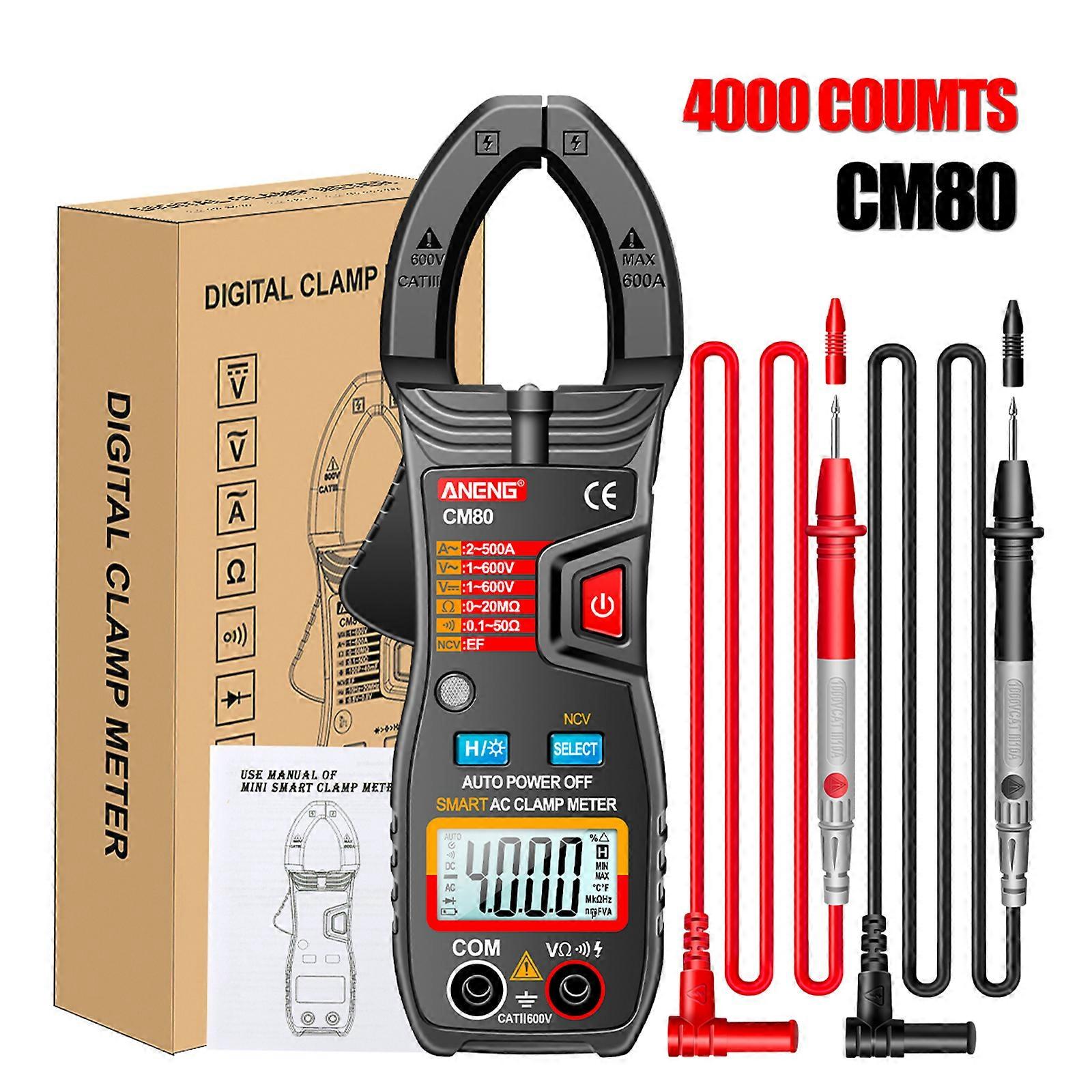 Digital Multimeter with Flashlight Multi Tester Voltmeter Ammeter Ohmmeter NCV
