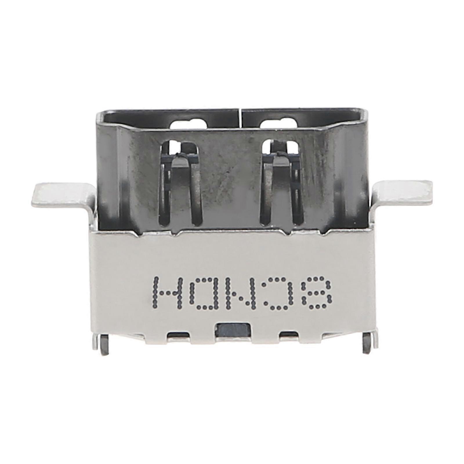 HDMI-kompatibler Port Interface Connector Metall Video Interface Jack Connector Socket Ersatzteile Reparaturteile passend für XB One X