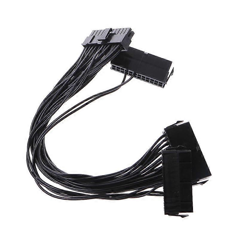24Pin 20+4P 3-Way multiple PSU A TX Power Supply Adapter Cable For Mining miner