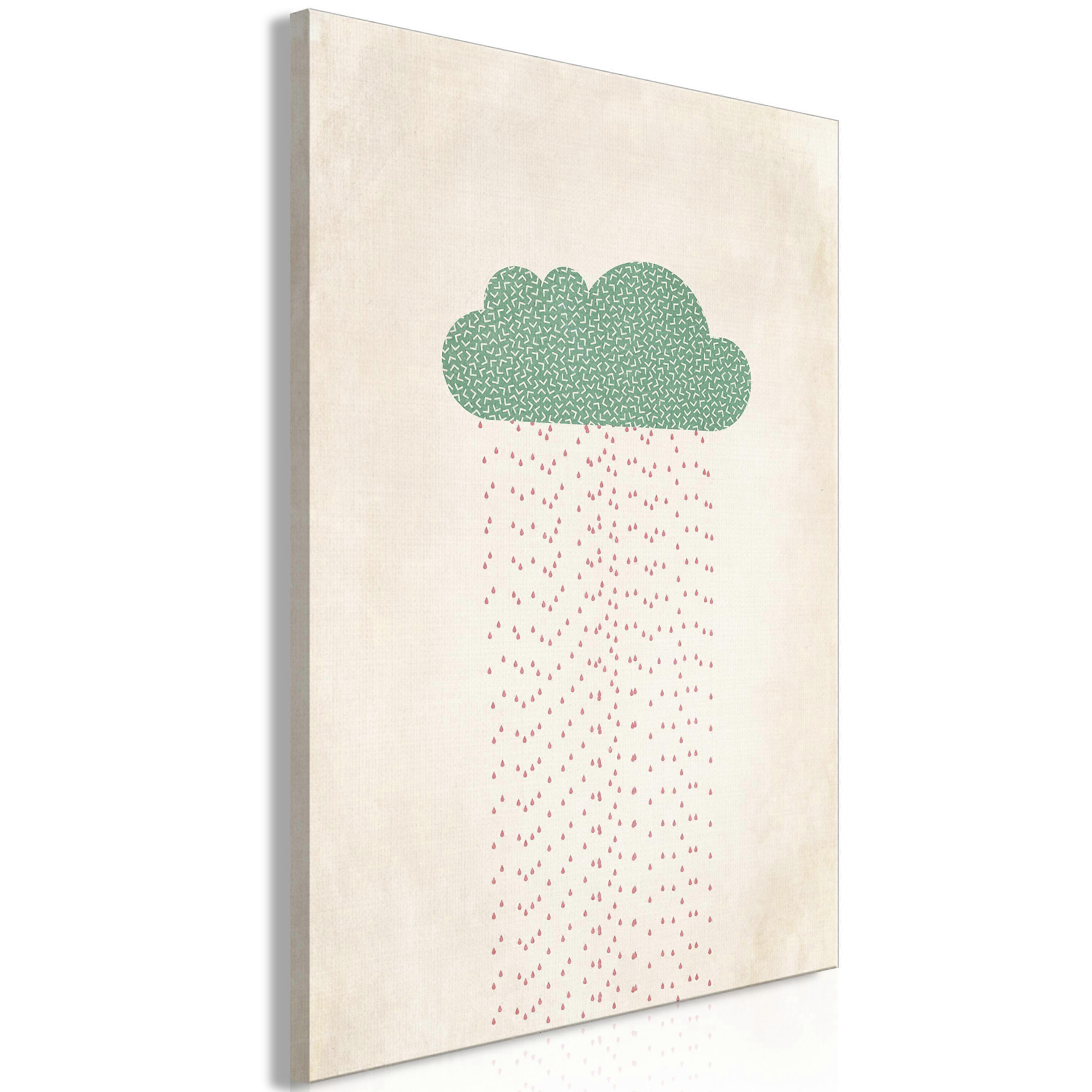 Impression sur toile - Candy Rain (1 partie) Vertical