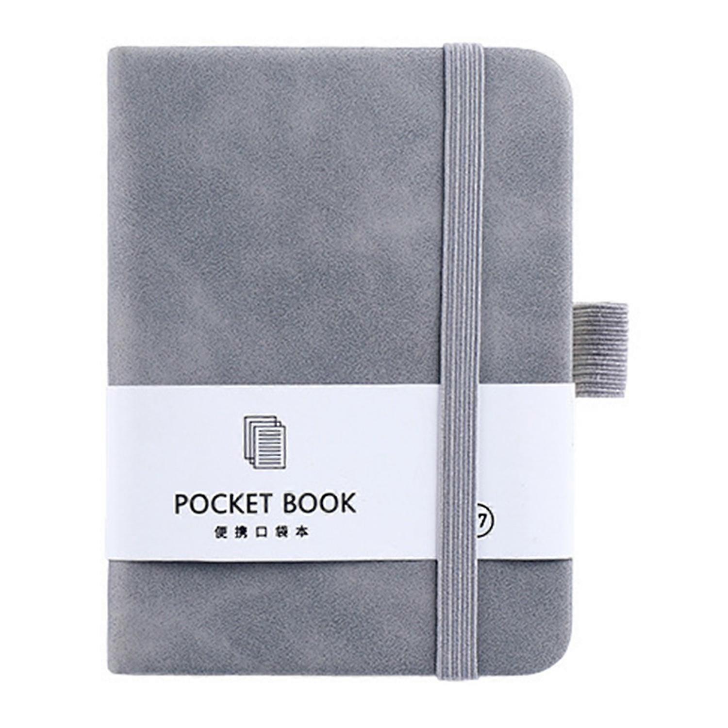 Notebook Stylish Portable Diary Notebook with Elastic Strap Design Compact Record Notepad for Home