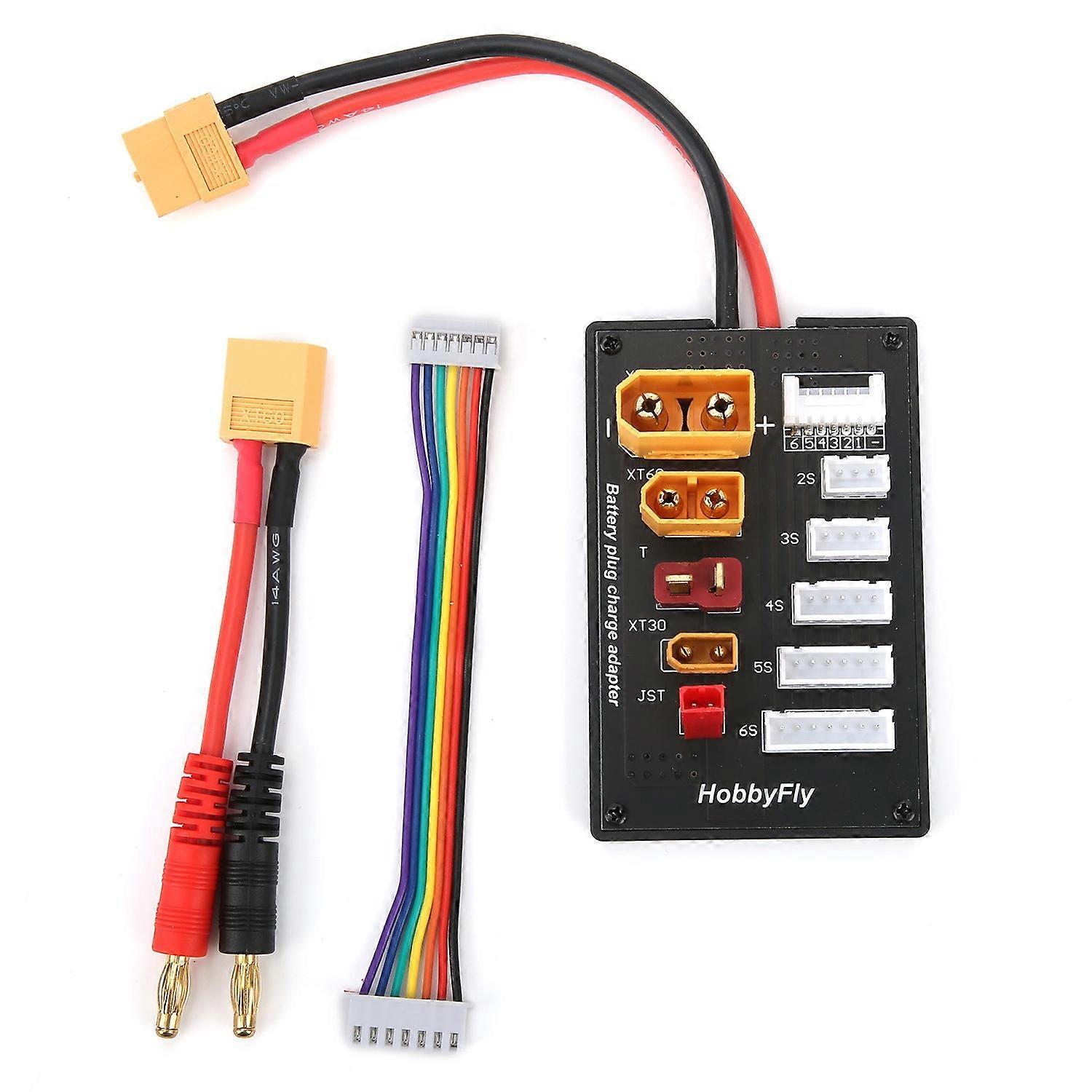 Charge Board 4.0mm Head XT30 XT60 XT90 T JST Plugs Parallel Board for IMAXB6/B6AC IDST Charger