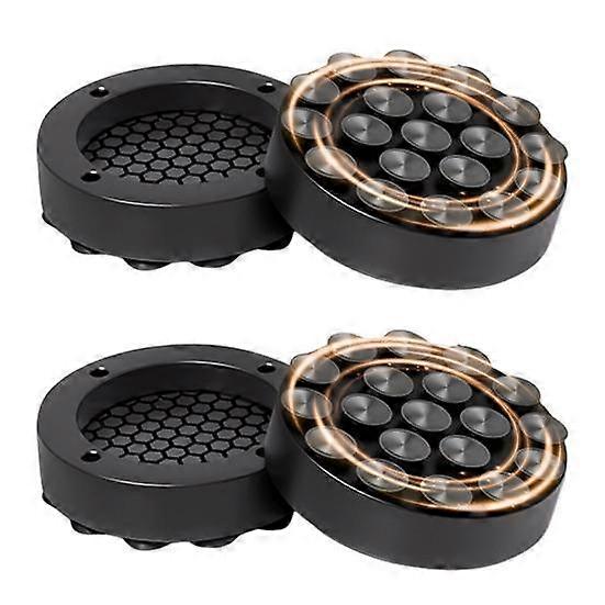4Pcs Washer Anti Vibration Pads Stable Support Noise Reduction Easy Installation Washing Machine