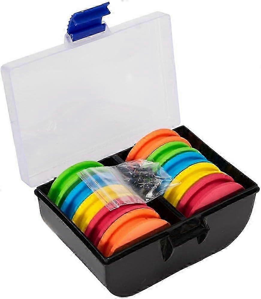 Rig Winders Fishing Winding Board Rig Winder Case Line Accessories for Sea Fishing Match 10PCS Fishing Tool Accessories (colourful) (10pcs)
