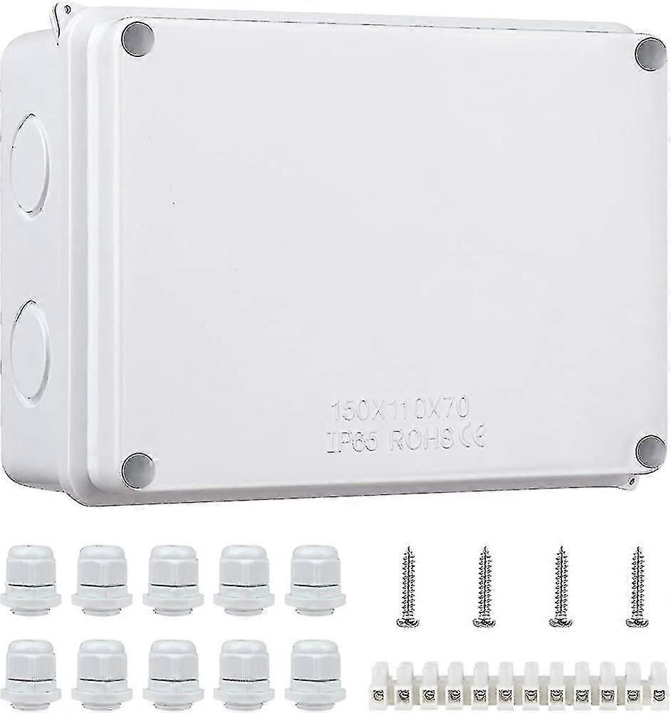 Ip65 Waterproof Junction Box Large Abs Electrical Box Outdoor Cable