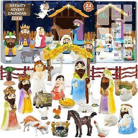 2023 Nativity Advent Calendar for Kids