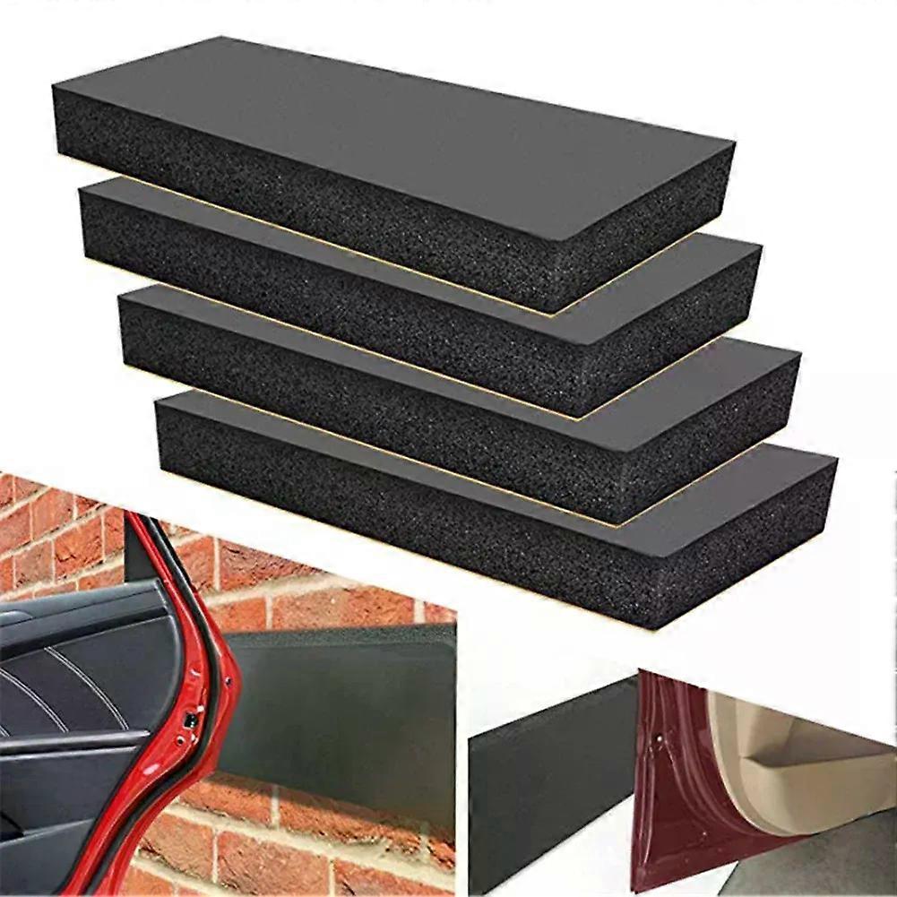 4x Garage Car Door Protector Wall Corner- Bumper Guard Foam Block For Parking Car Door- Protector Practical Automotive Accessory
