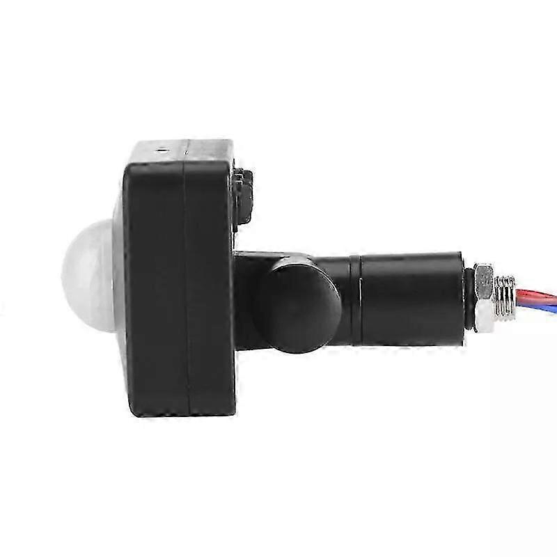 Black Mini Infrared Motion Sensor PIR for Security Light Detector Switch