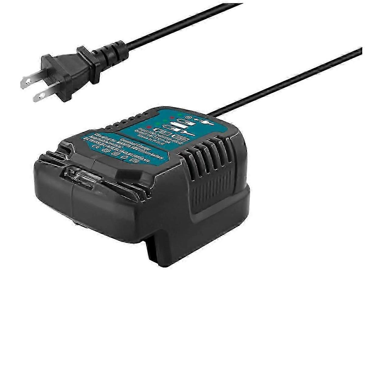 Replace for 18V Mini Charger DC18RC Replace Charger for Lithium Batteries BL1860 BL1450 BL1830 US Plug