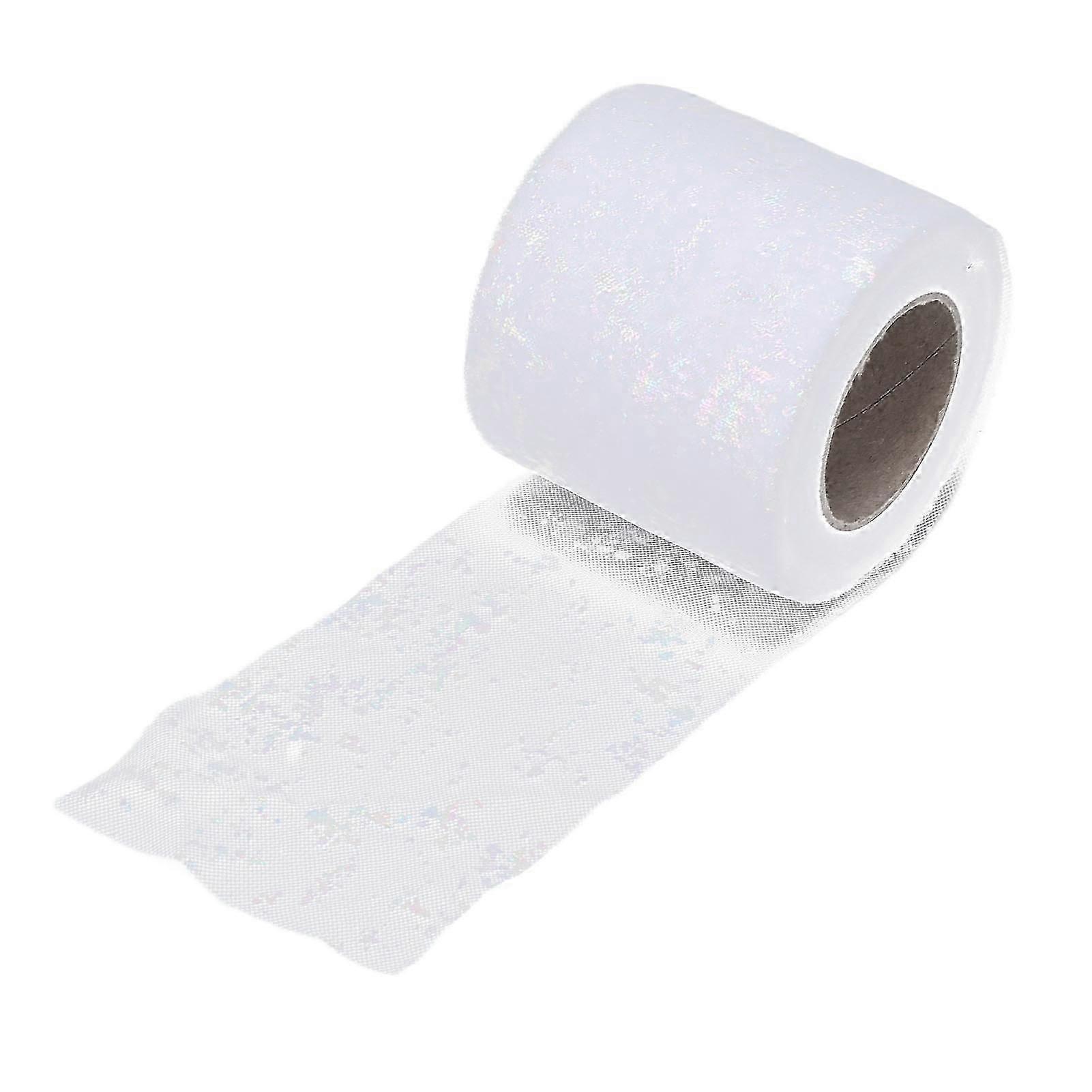 تول النسيج DIY الحرفية مقاومة التآكل Symphony بوليستر خفيف الوزن محمول تول رولز 6 سم