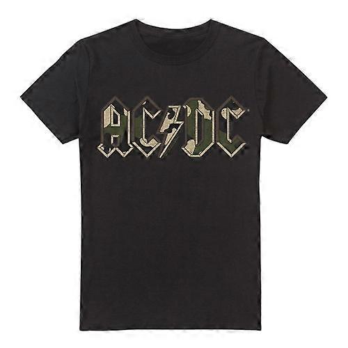 AC/DC Mens Camo Logo T-Shirt