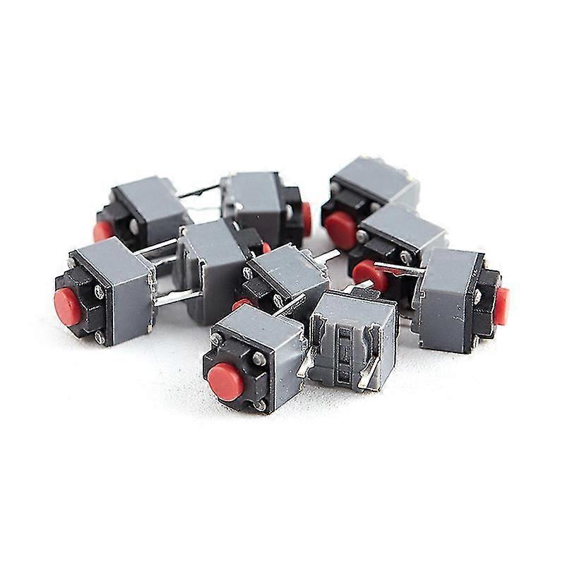 10 Stück Kailh Stummschalttaste 6 * 6 * 7,3 Silent Switch Wireless Maustaste Micro Switch SHYTMV