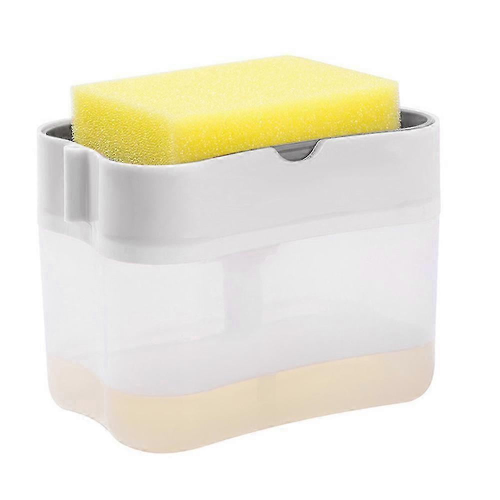 White kitchen detergent dispenser push-type automatic liquid dispenser