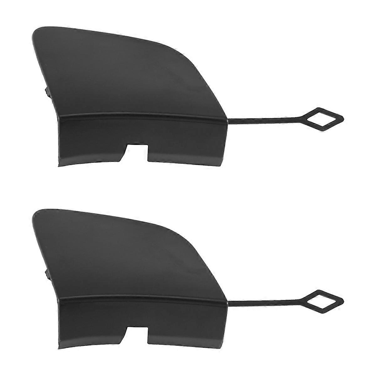 2X 2538853400 for W253 GLC 16-19 Towing Cap Front Bumper Tow Hook Cover