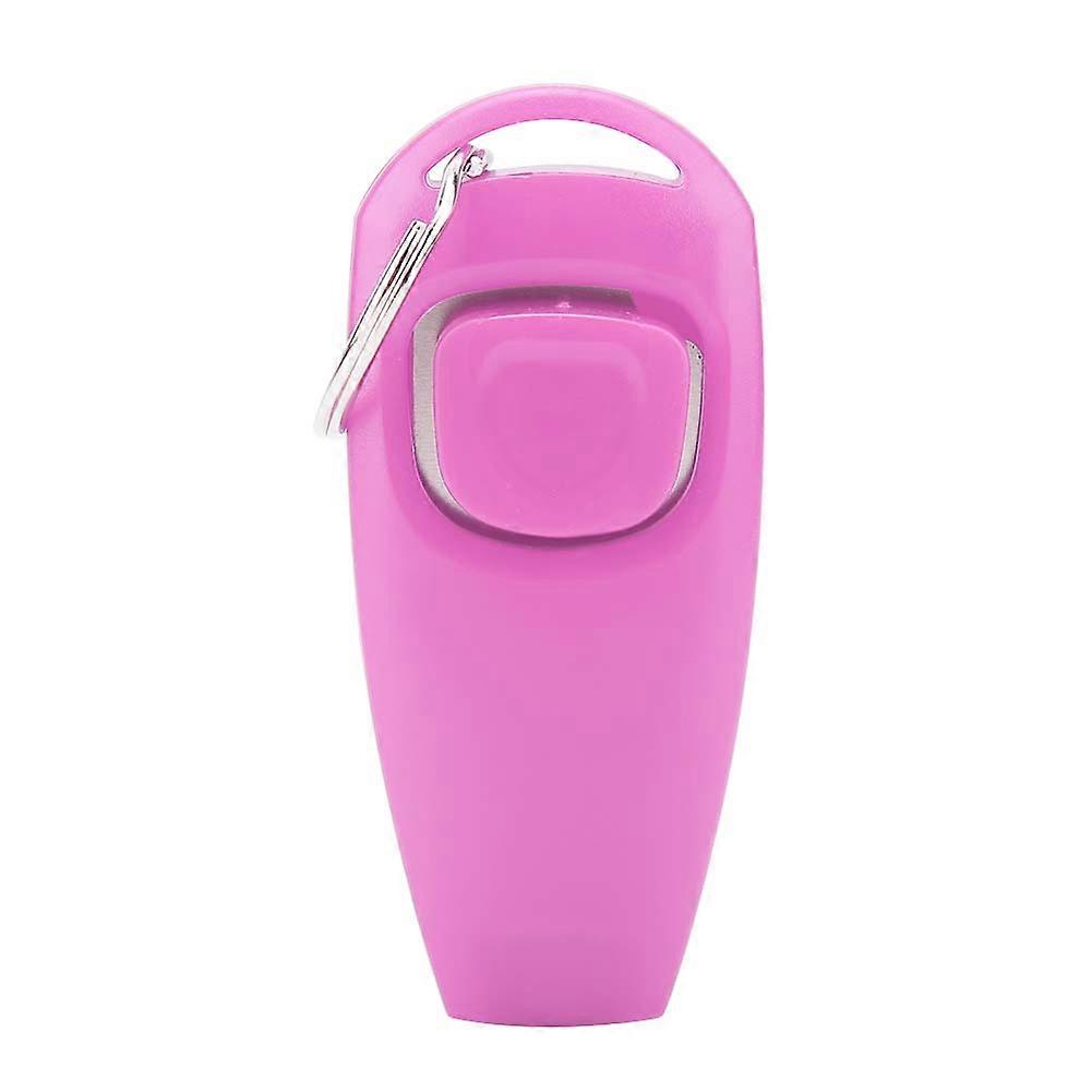 Pet Puppy Clicker Whistle Training Tool for Dogs & Cats, Keyring Obedience Aid, Compact & Durable Design