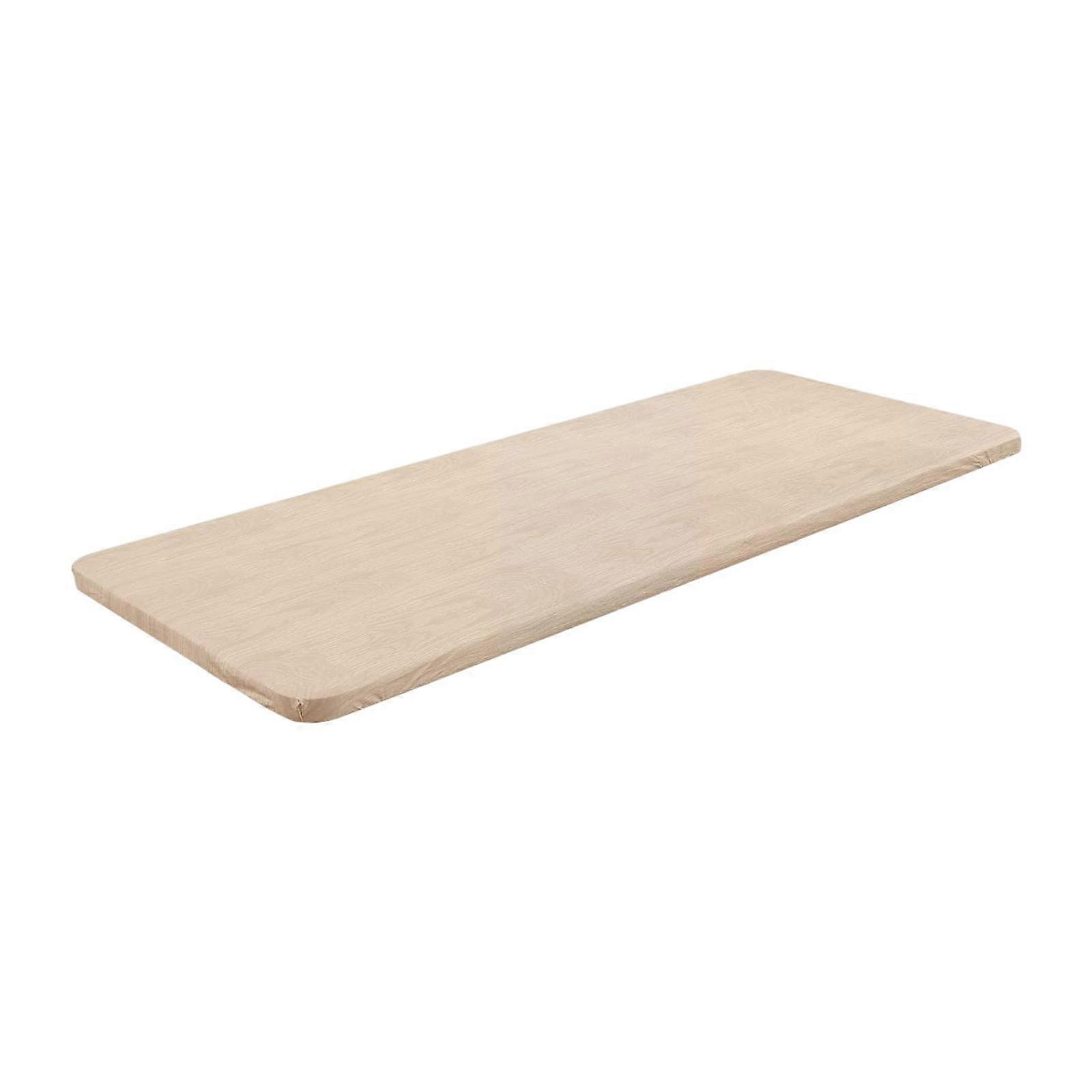 Rectangle Tablecloth Elastic Edge with Flannel Backing Wipeable Fitted