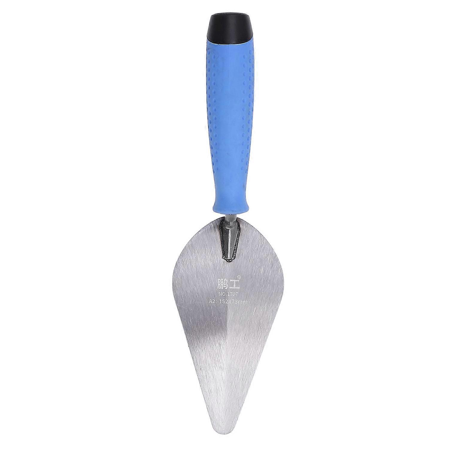 Stainless Steel Flat Finishing Trowel Versatile Pointing Trowel for Concrete Cement