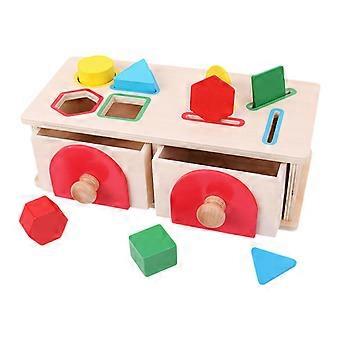 Sorting Matching Toy Geometric Matching Blocks Kids Preschool Boys and Girls