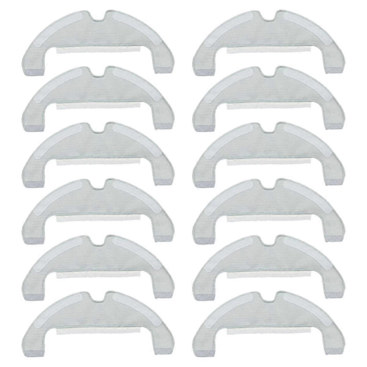 12PCS Mop Cloths for D10s Plus Robot Vacuum Cleaner Replaceable Washable Cleaning Rag