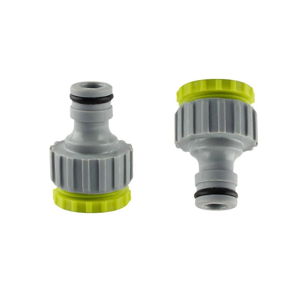 Faucet Hose Connector, Standard Garden Hose, Sizes 1/2 and 3/4 Inch