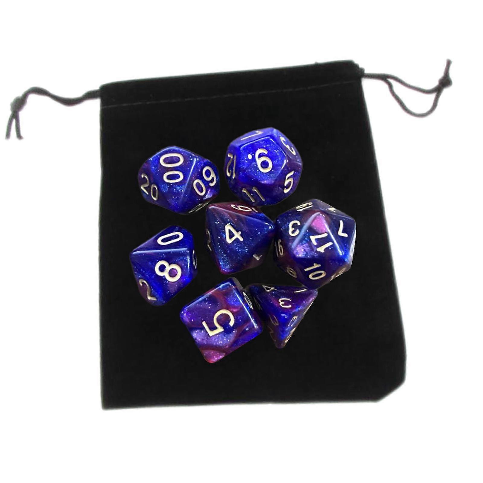 Funny Acrylic Play Entertainment Toys D20 D10 Portable Table Game Polyhedral