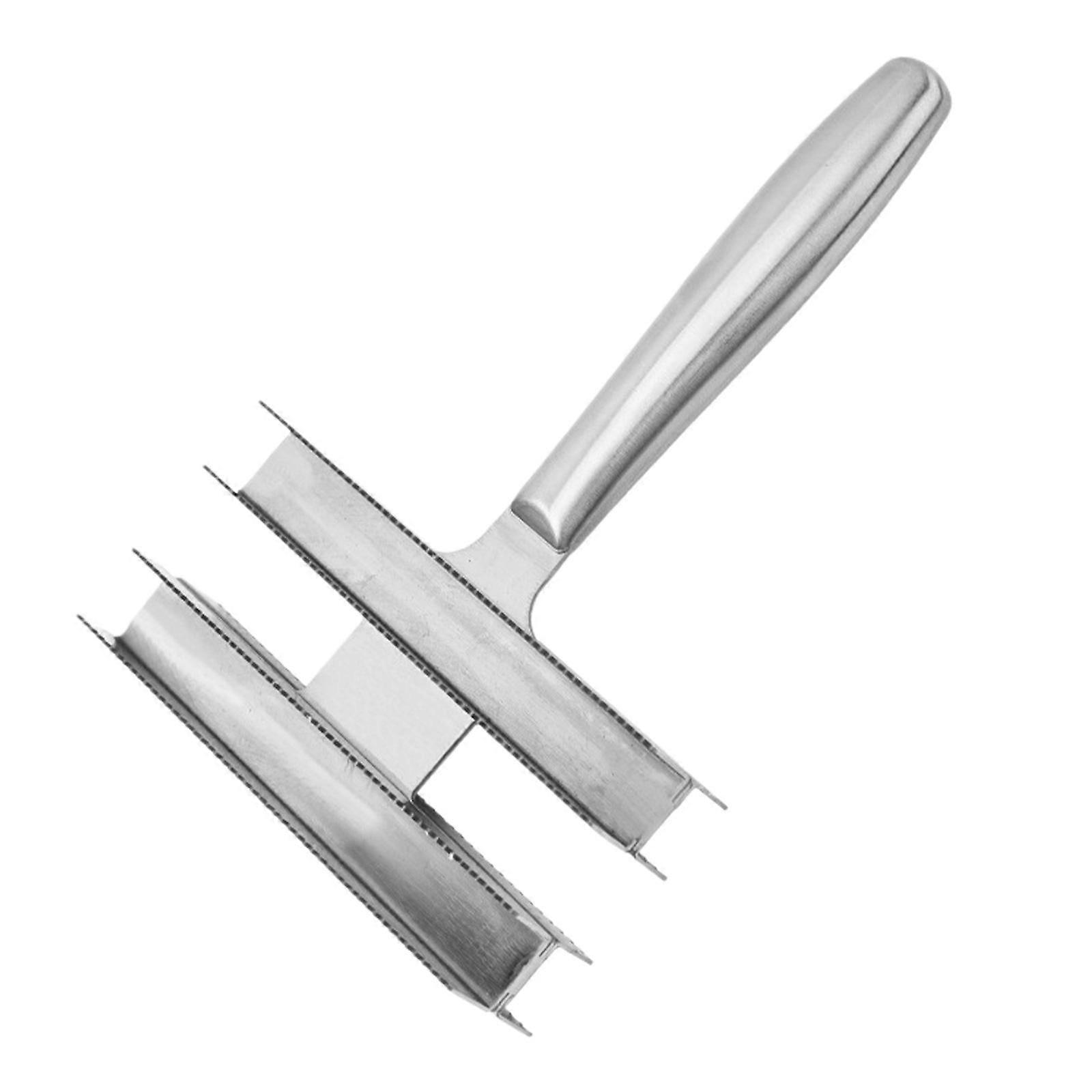 מסרק שיער סוס להב נשירה דו צדדי לכל סוגי הכלבים חמורים פרות