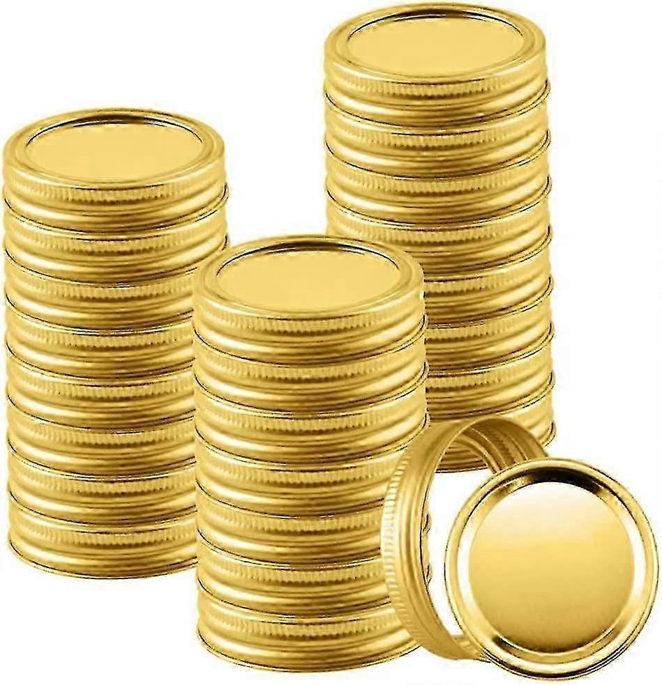 Seed Sprouter,mouth Canning Lids Seed Sprouter Germination Cover Kit Sprouting Jars Tinplate Germination Strainers Lids Setgold24pcs