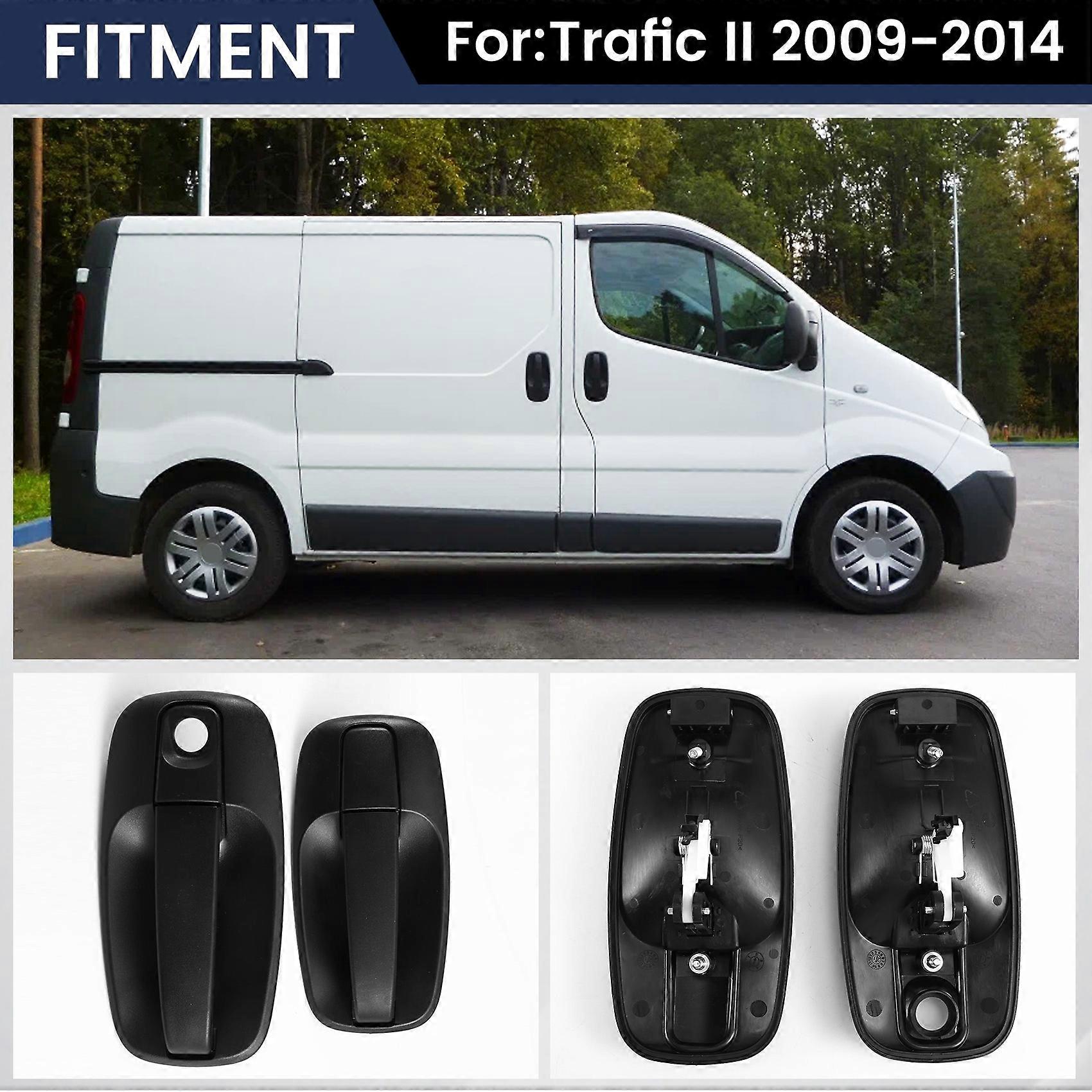 1Pair Outer Door Handle for Renault Trafic II Nissan Primastar X