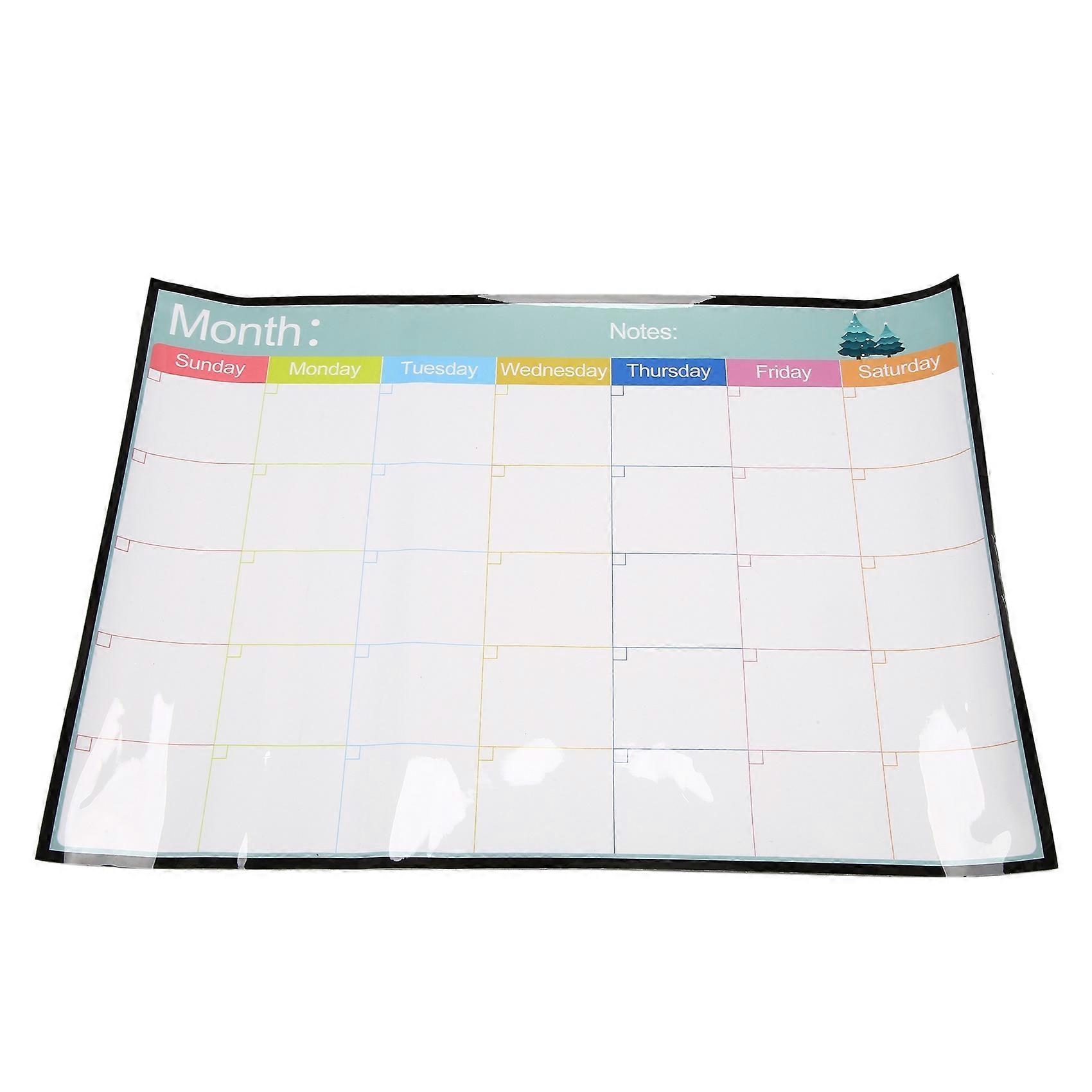 Erasable Magnetic Whiteboard Dry Erase Board Magnets Fridge Schedules