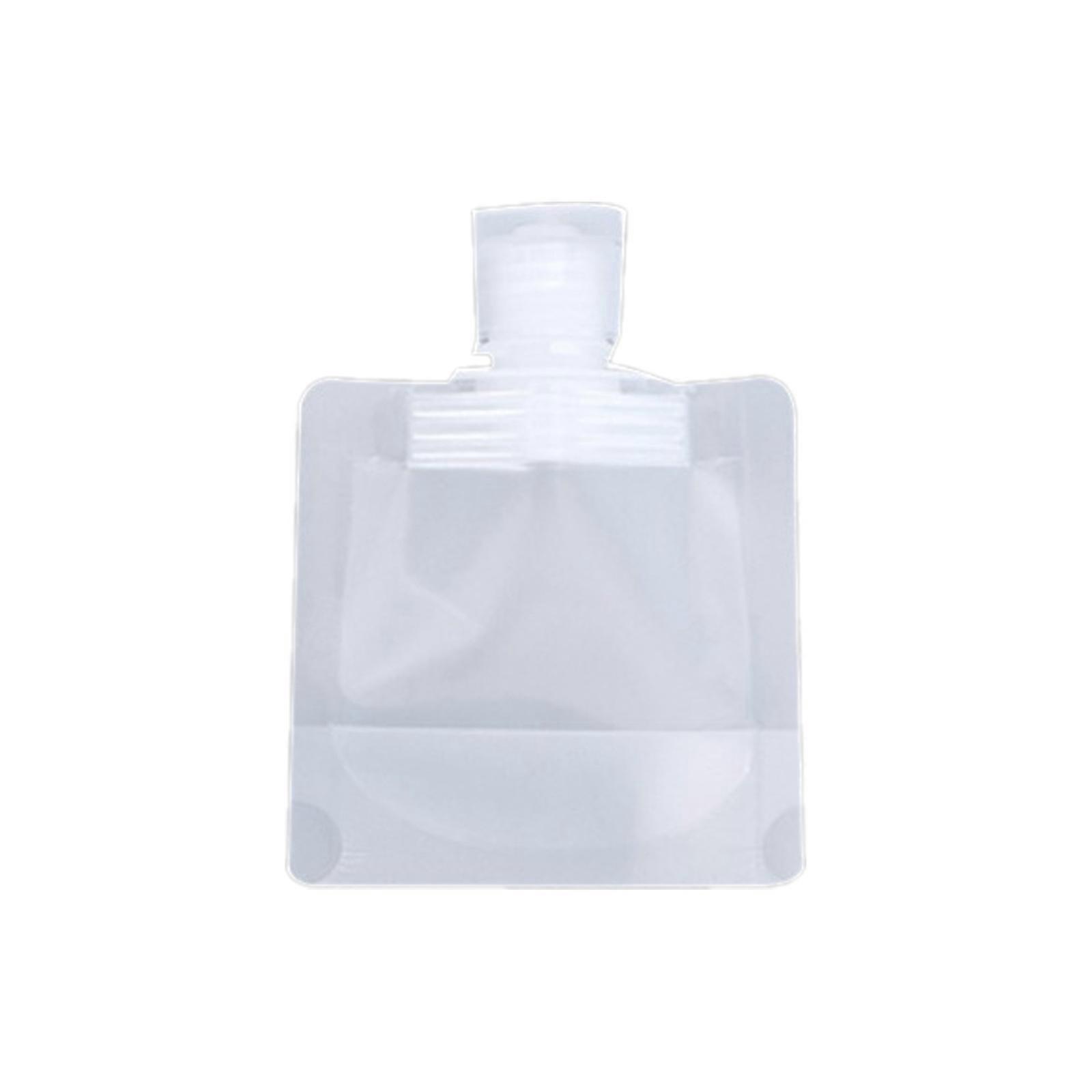 Seyahat için Şeffaf Stand Up Emzikli Kılıf 30ml/50ml/100ml Sızdırmaz Doldurulabilir Çanta