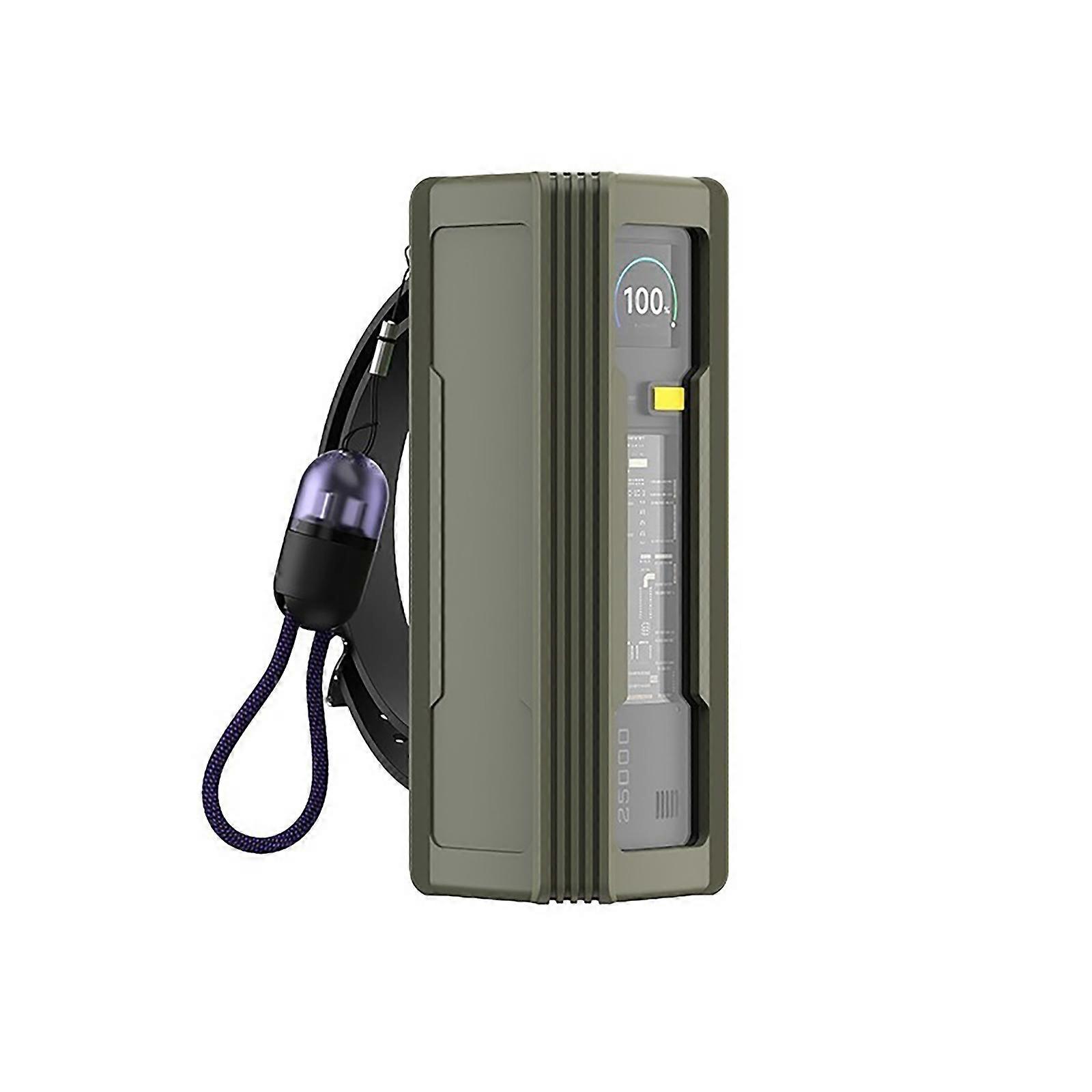 Thickened Silicone Case Protective Sleeve Housing Full Coverage Sweat Resistant For 25000mAh Mobile Power Enhancing Grip