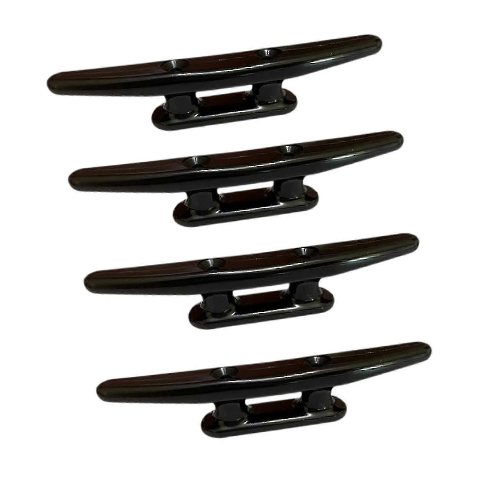 4x Generic Boat Cleats 6 inch Easy to Install Accessories Marine Dock Cleats SZRH A-F