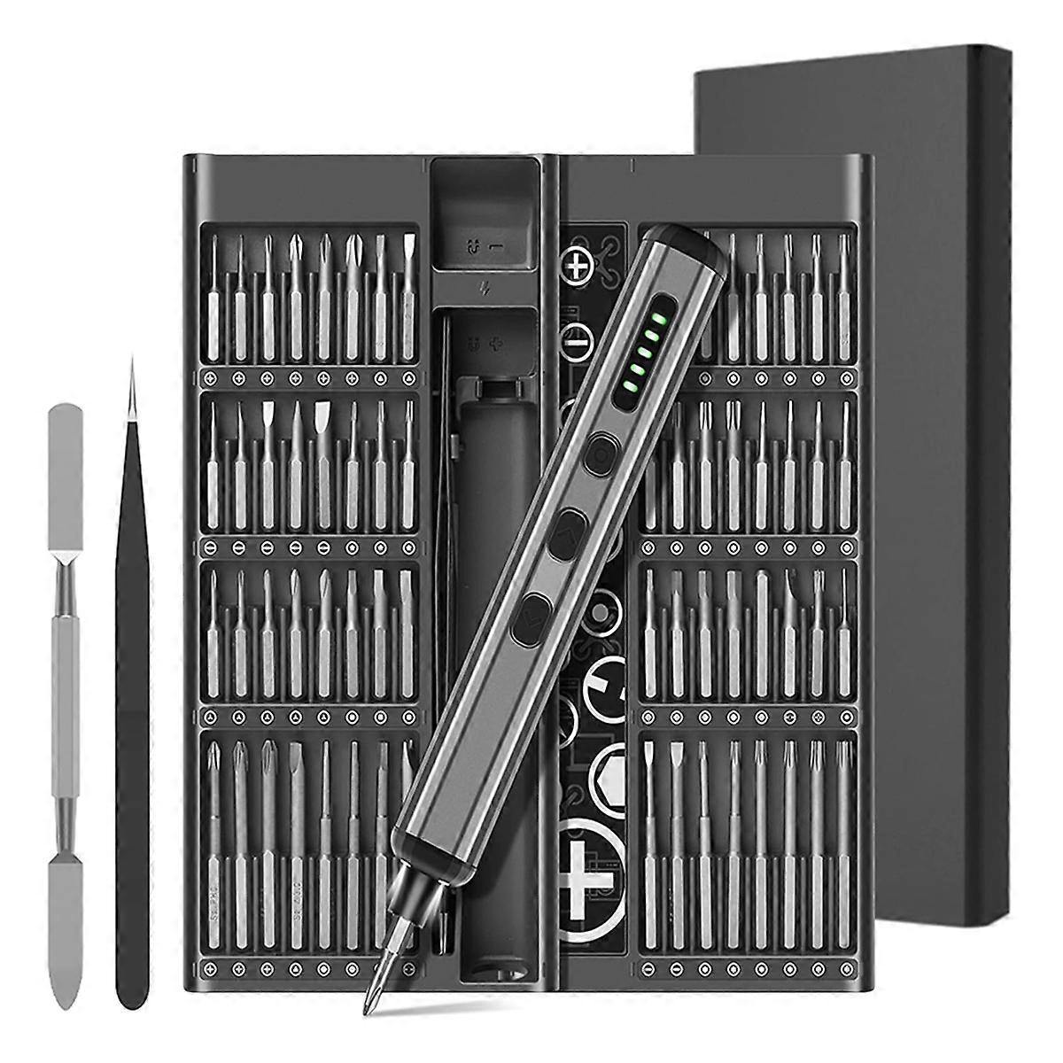 Mini Electric Screwdriver, 68 in 1 Precision Electric Screwdriver
