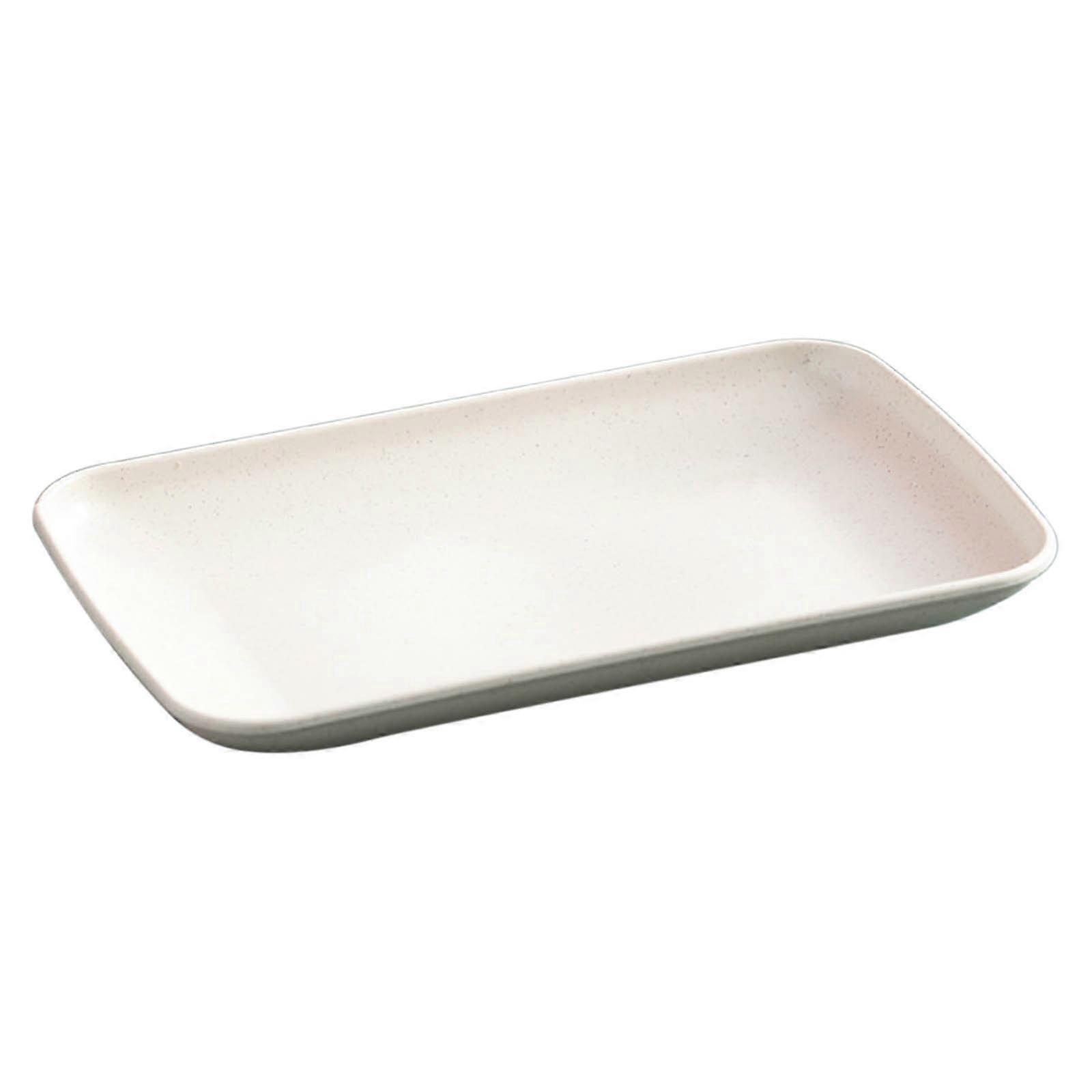 Rectangular Plates Hot Pot Barbecue Plastic Sausage Plates Fruit Plates PUW0534