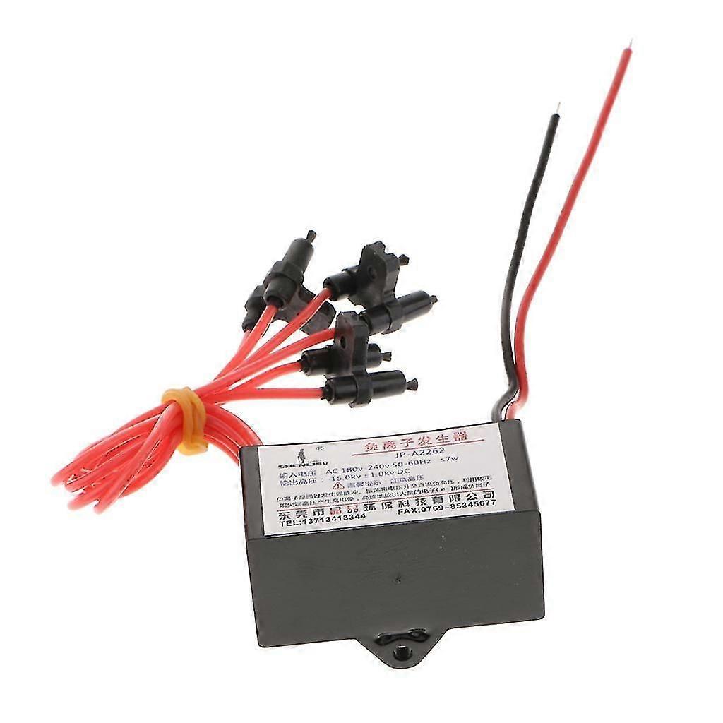 AC 220V Air Ionizer Ioniser Airborne Negative Ion Anion Generator 6Head