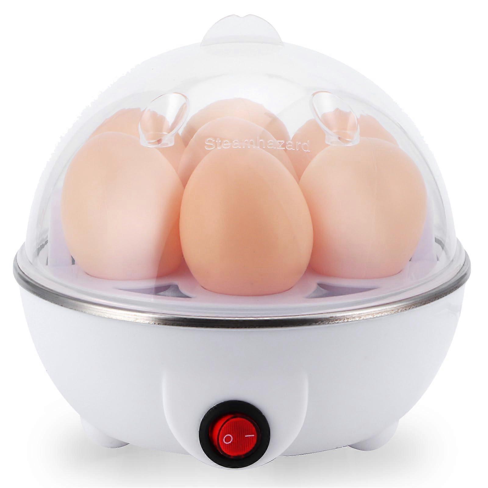 Electric Eggs Cooker, Rapid Multifunctional Mini Eggs Cooker Boiler, 6 Eggs Capacity