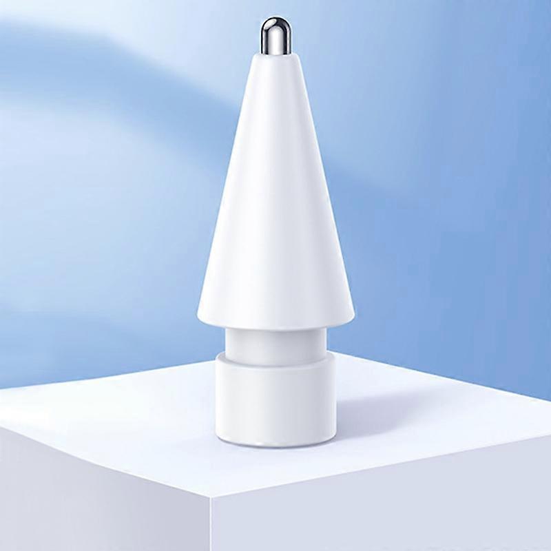 For Apple Pencil 1/2 Generation Modified Metal Wear-Resistant Paper-Like Needle Tube Nib 3.5 Standerd Reform Silver