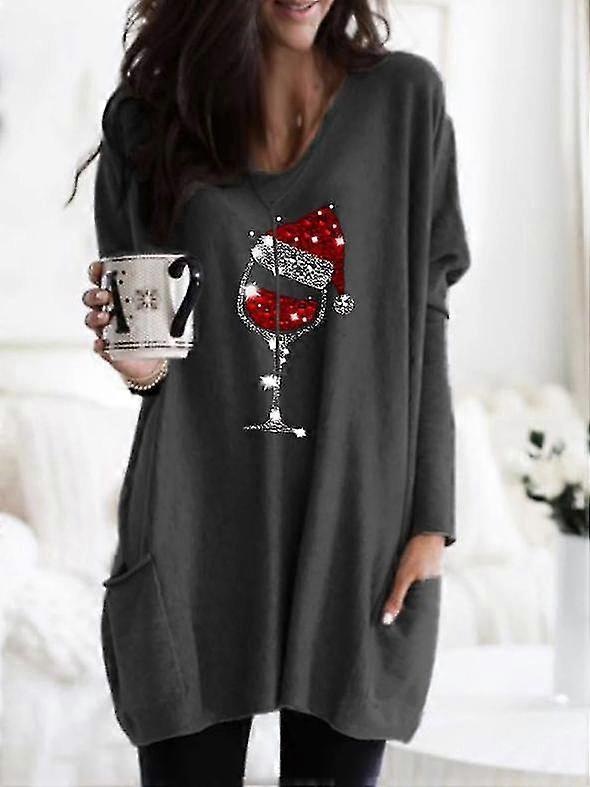 Christmas Cup Long T-shirt