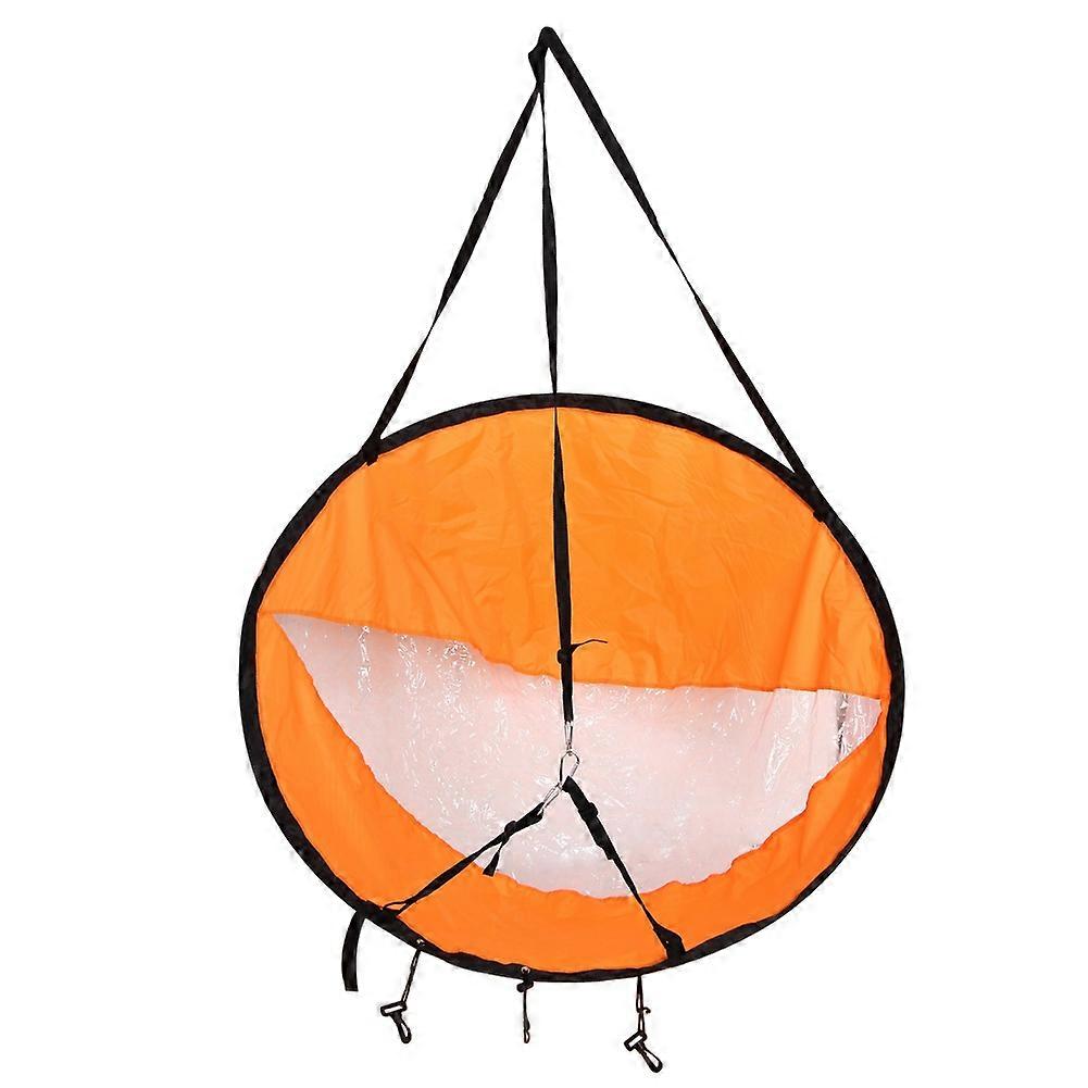 Foldable Durable Kayak Boat Wind Sail Sup Paddle Board Sailing Canoe Stroke Wind Paddle Rowing Boats Wind With Clear Window Surfling