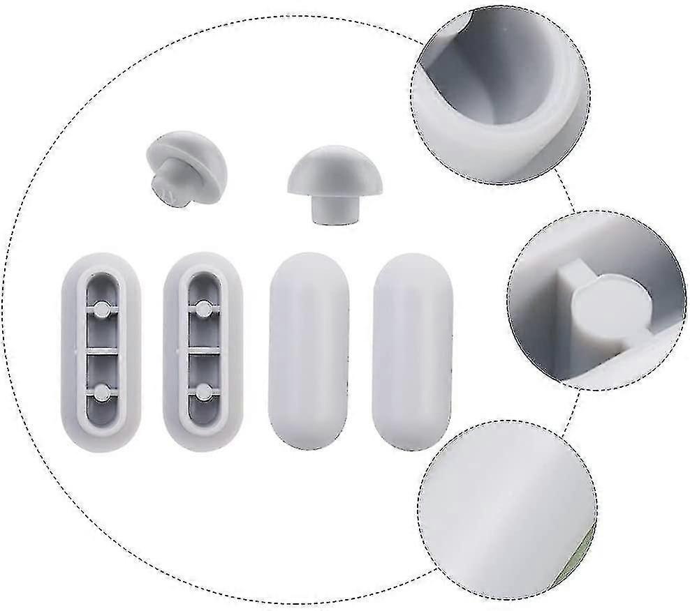 トイレシートバンパー ユニバーサルトイレシートパッド トイレシートクッション 6個