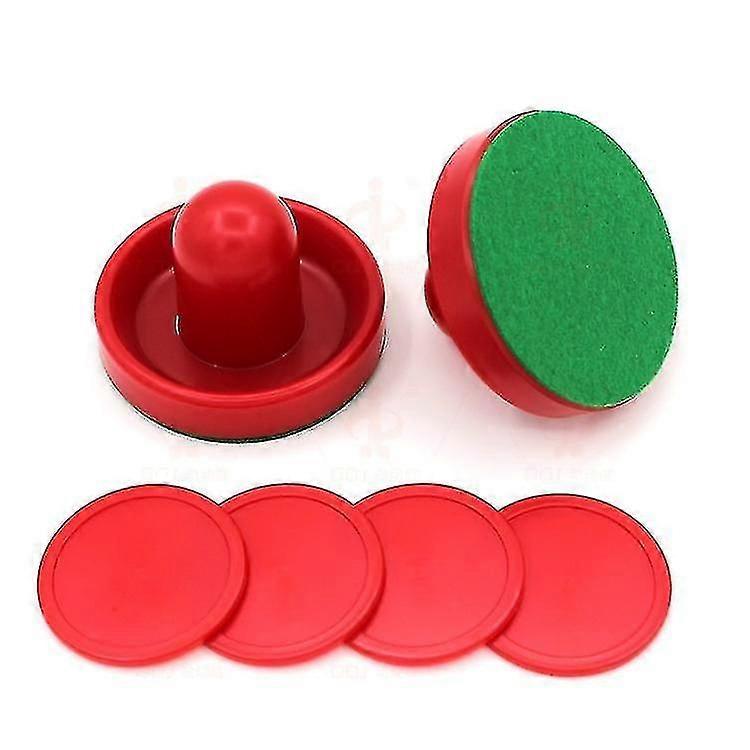 Air Hockey Pushers, Ελαφρύ πλαστικό αέρα χόκεϊ τερματοφύλακες πάγου ωθητές Pucks Τραπέζια Παιχνίδι λαβές μπάλα Mallet Τερματοφύλακες