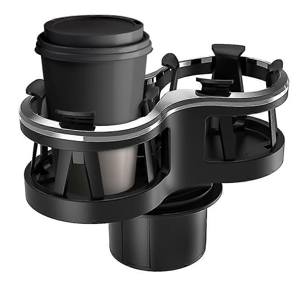 Cup Holder Expander for Car, Adjustable Dual Cup Holder Adapter for Drinks and Coffee Bottles, Universal Compatibility